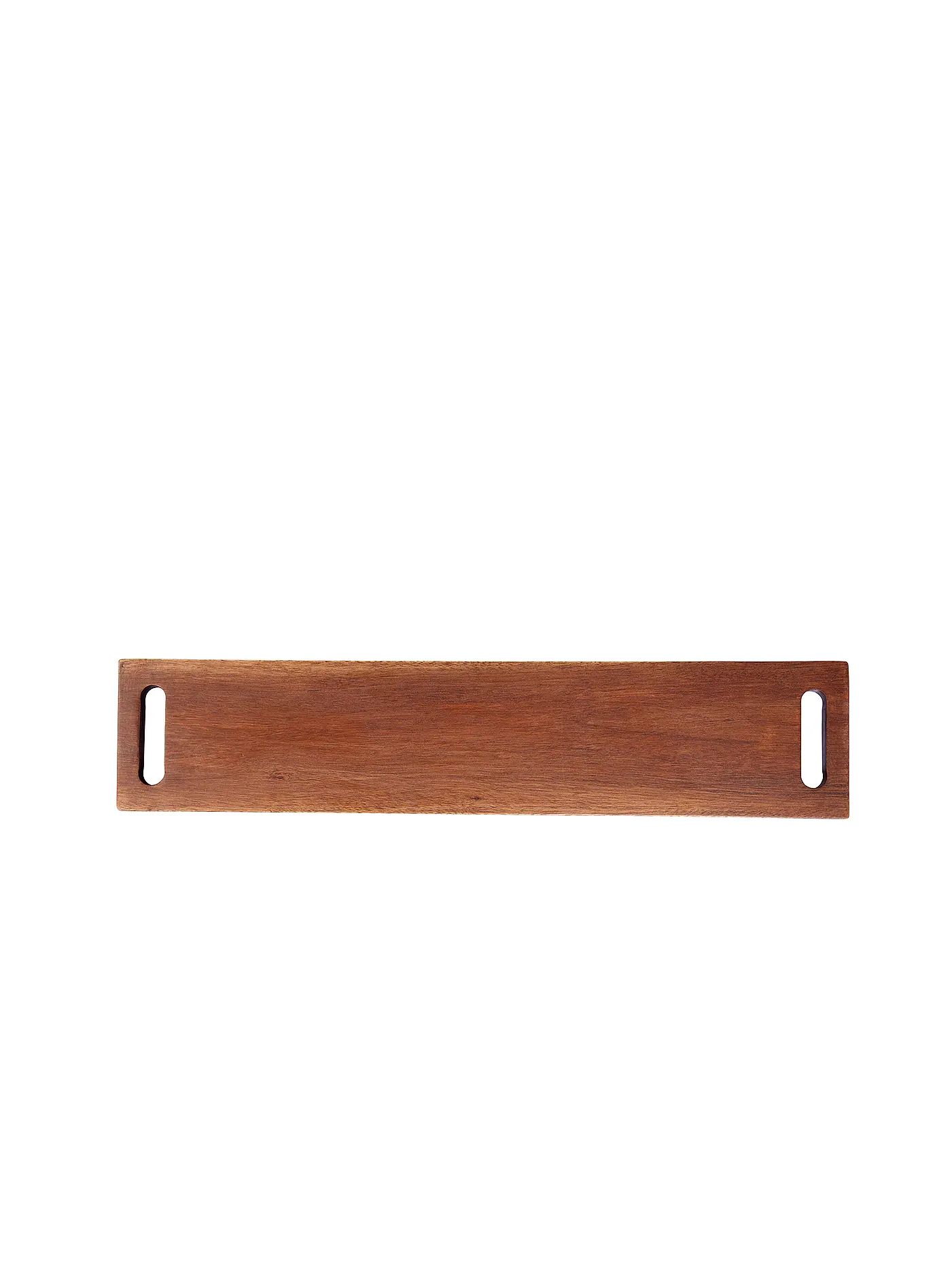 ASA SELECTION | Holzboard mit Füssen "Wood" 60x13cm (Akazie Massiv) | braun