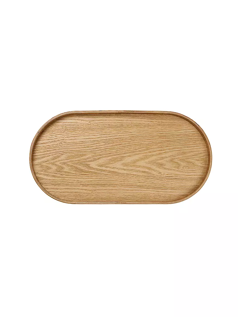ASA SELECTION | Holztablett oval 44x22,5cm Weidenholz  Braun | braun