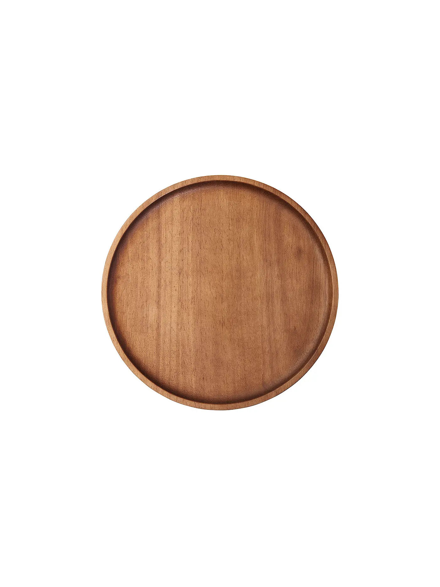 ASA SELECTION | Holzteller "Wood" 15cm (Akazie Massiv) | braun