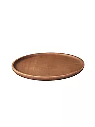 ASA SELECTION | Holzteller "Wood" 30cm (Akazie Massiv) | braun