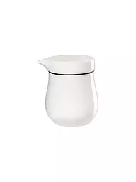 ASA SELECTION | Sauciere mit Deckel doppelwandig 9x7x10cm "A Table Fine" | Weiss