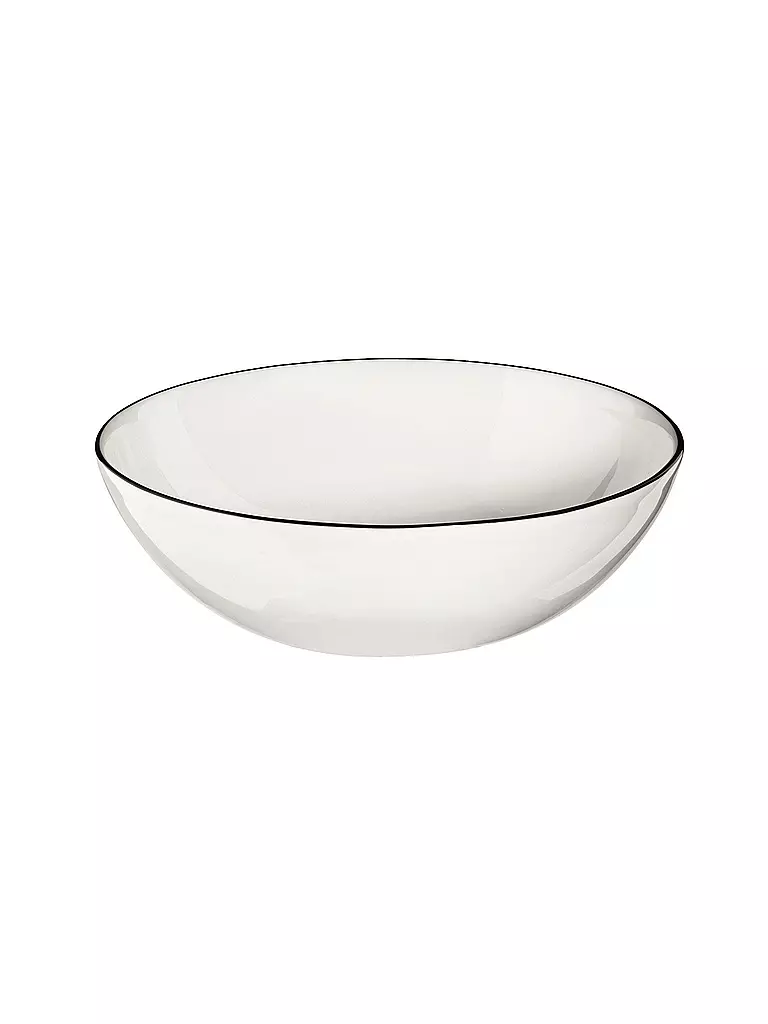 ASA SELECTION | Schälchen "à table ligne noir" 9cm  | Weiss