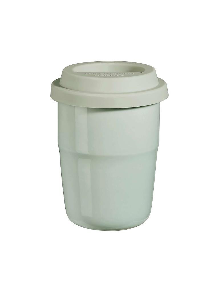 ASA SELECTION | Thermobecher mit Deckel "Cup & Go - Thermo" 0,2l (Mint/Mint) | türkis