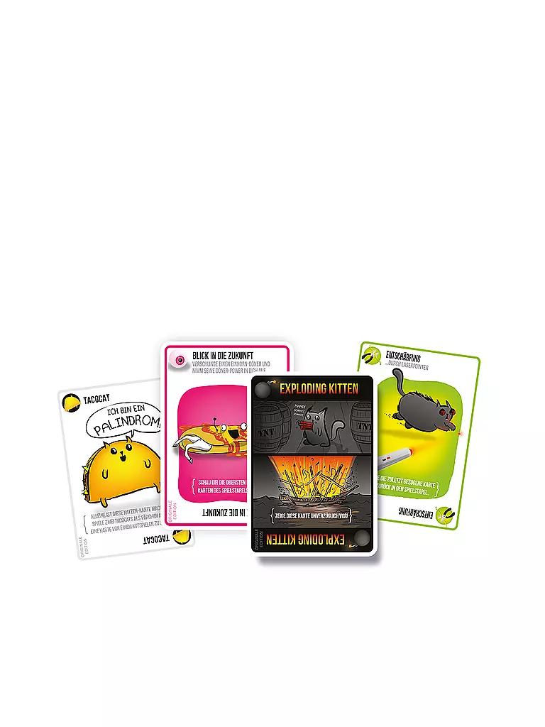 ASMODEE |  Exploding Kittens - Miauende Edition | keine Farbe