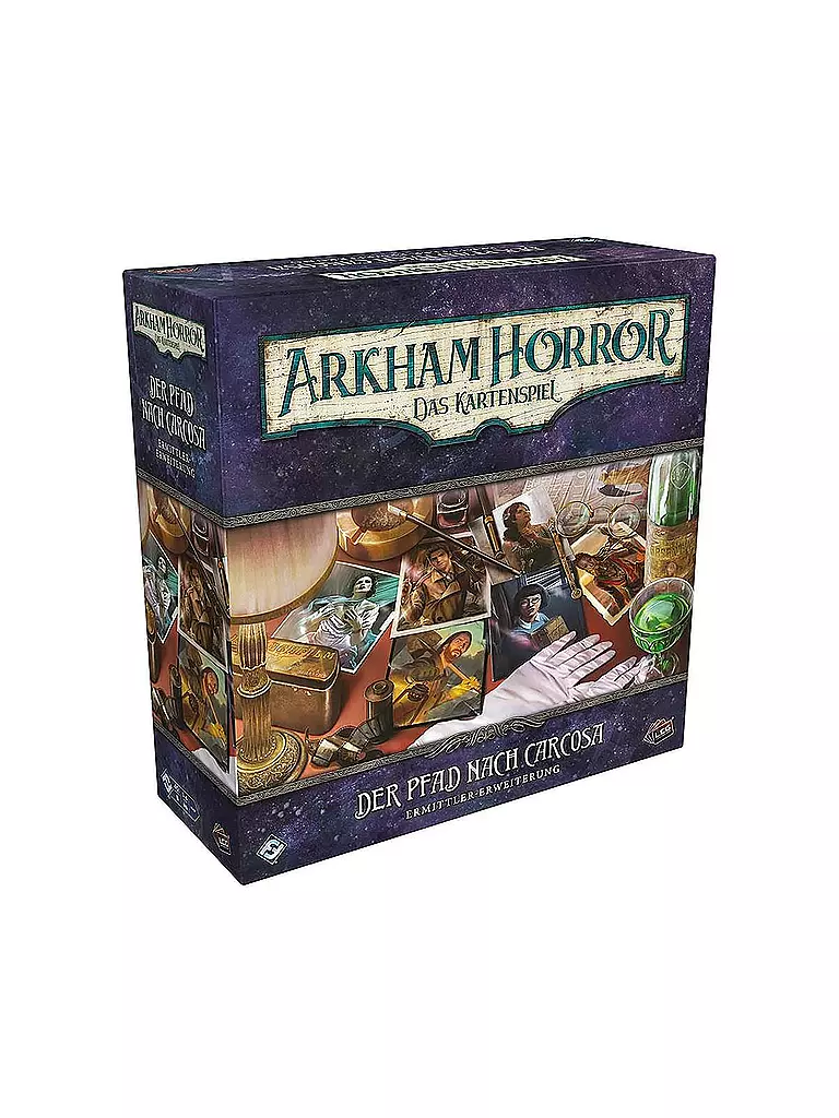 ASMODEE | Arkham Horror: Das Kartenspiel – Der Pfad nach Carcosa (Ermittler-Erweiterung) | keine Farbe