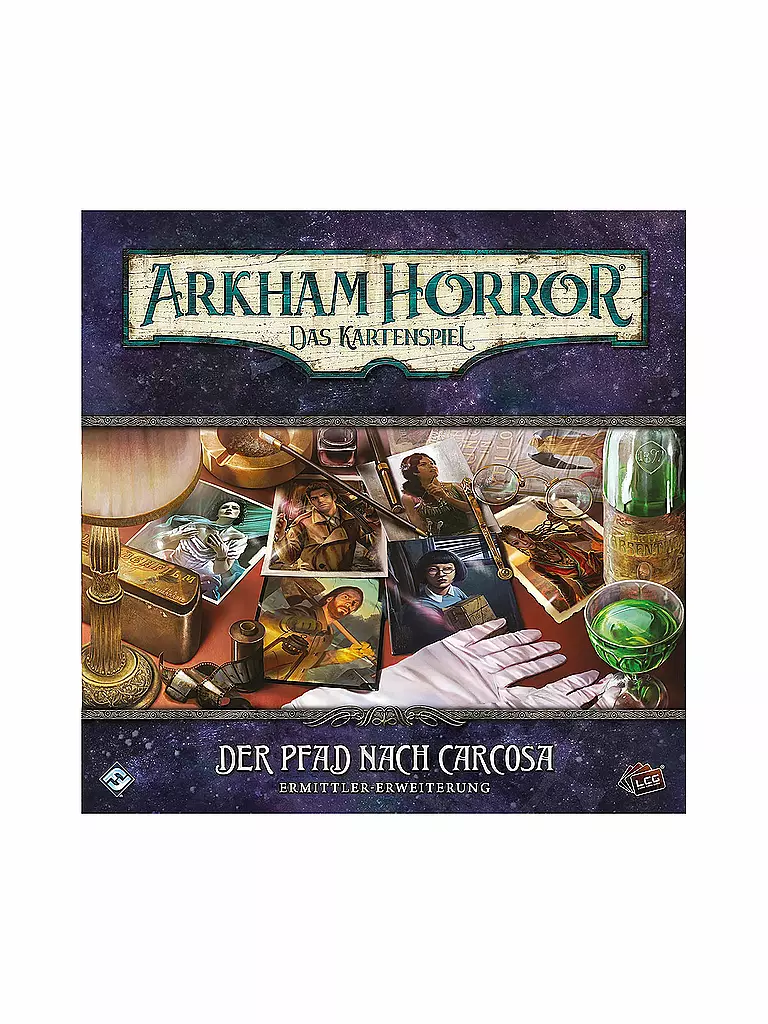 ASMODEE | Arkham Horror: Das Kartenspiel – Der Pfad nach Carcosa (Ermittler-Erweiterung) | keine Farbe