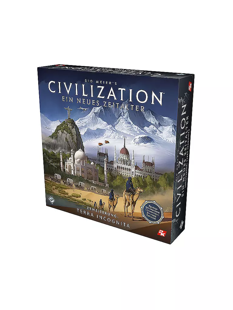 ASMODEE | Brettspiel - Civilization – Ein neues Zeitalter: Terra Incognita Erweiterung | keine Farbe