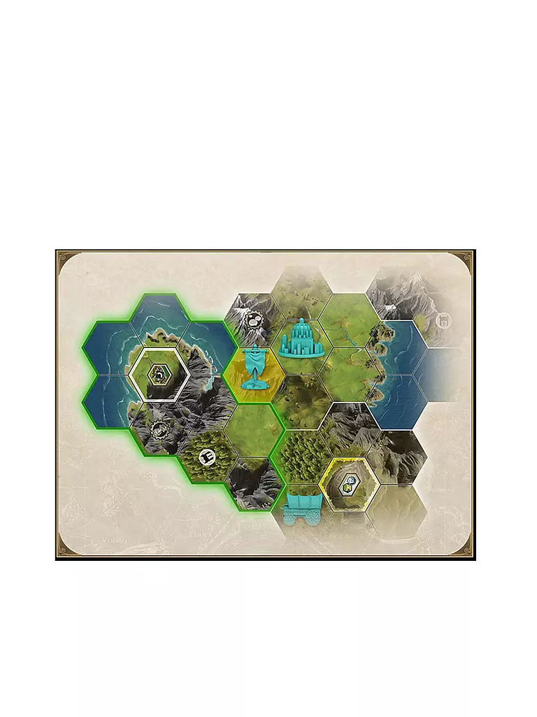 ASMODEE | Brettspiel - Civilization – Ein neues Zeitalter: Terra Incognita Erweiterung | keine Farbe