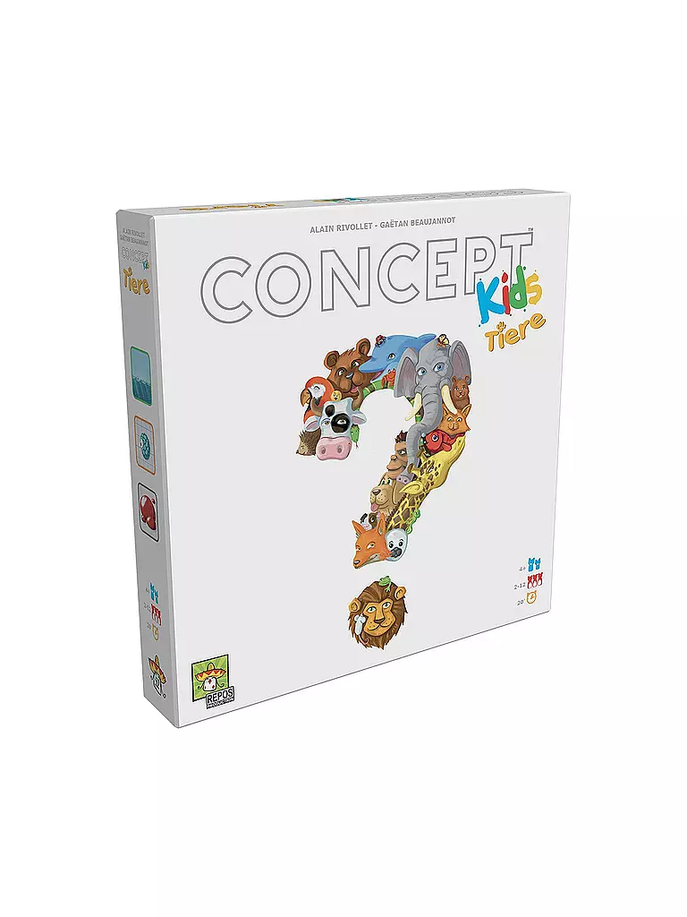 ASMODEE | Brettspiel - Concept Kids - Tiere | keine Farbe