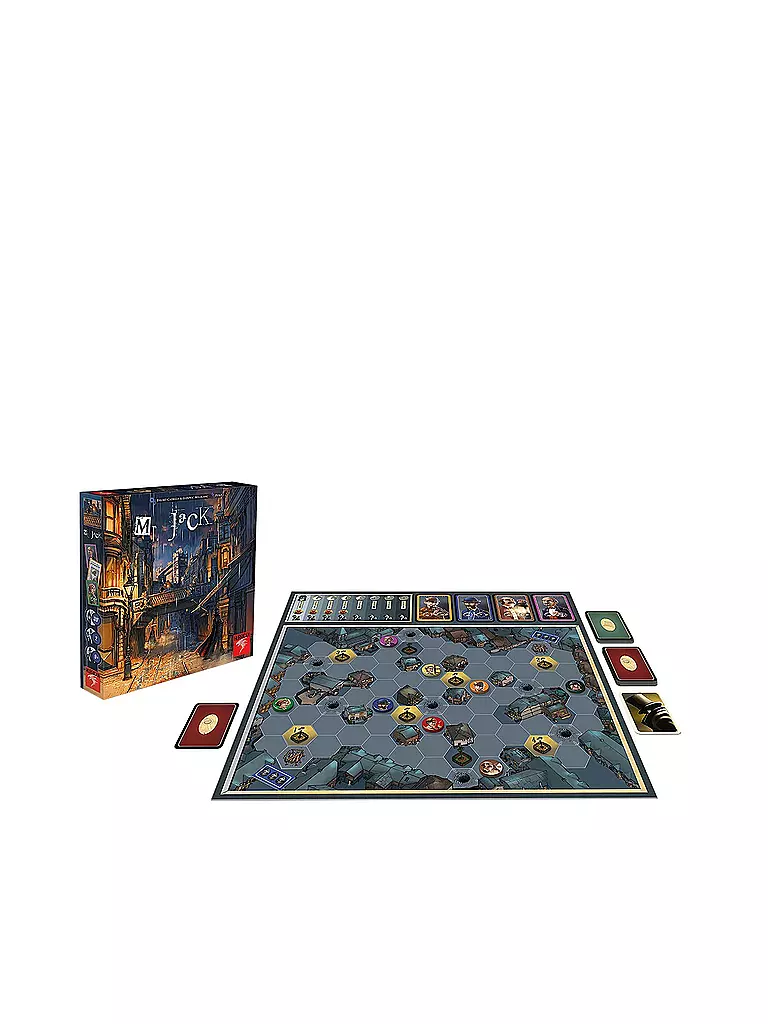 ASMODEE | Brettspiel - Mr. Jack | keine Farbe