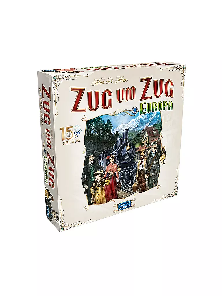 ASMODEE | Brettspiel - Zug um Zug: Europa 15. Jubiläum | keine Farbe