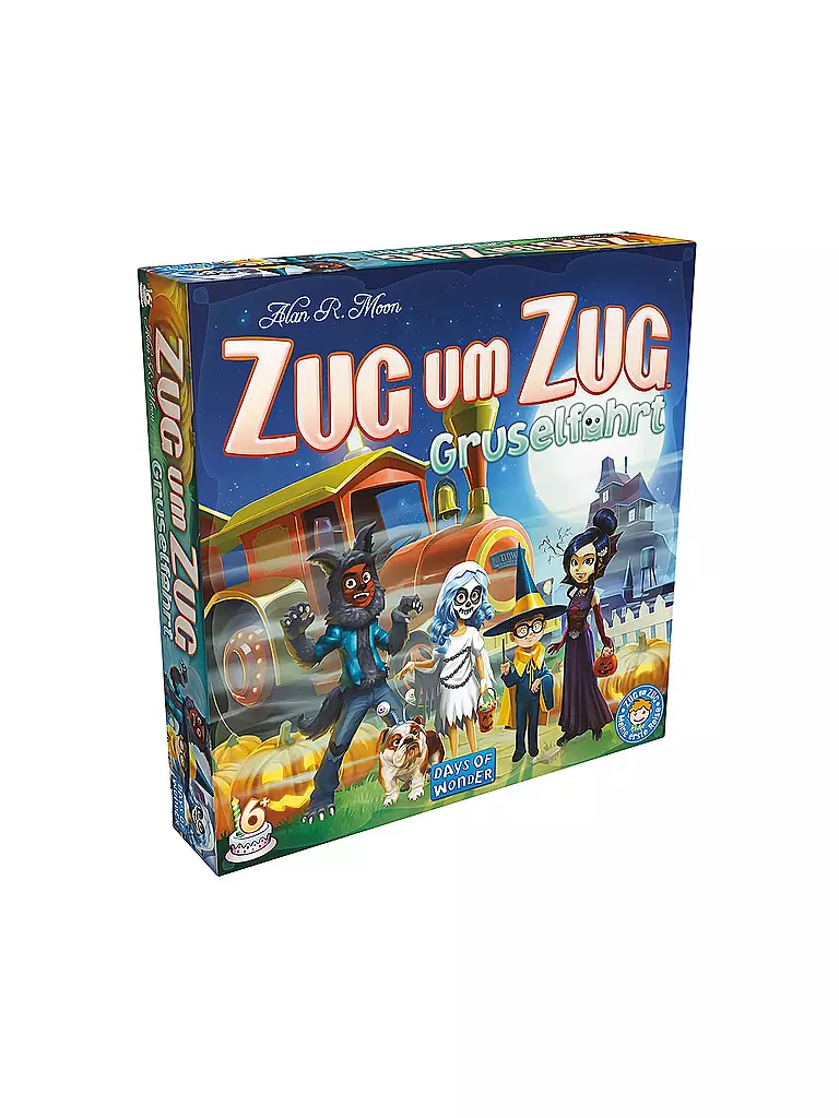 ASMODEE | Brettspiel - Zug um Zug: Gruselfahrt | keine Farbe