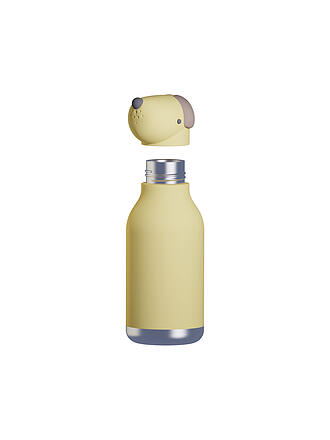 ASOBU | Isolierflasche 460ml HUND gelb