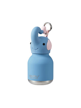 ASOBU | Kinder Mini-Isolierflasche ELEFANT 0,2l Grau