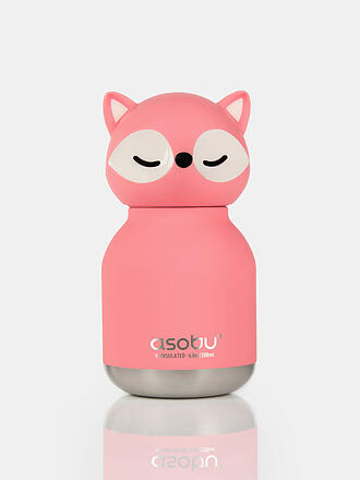 ASOBU | Kinder Mini-Isolierflasche FUCHS 0,2l Koralle