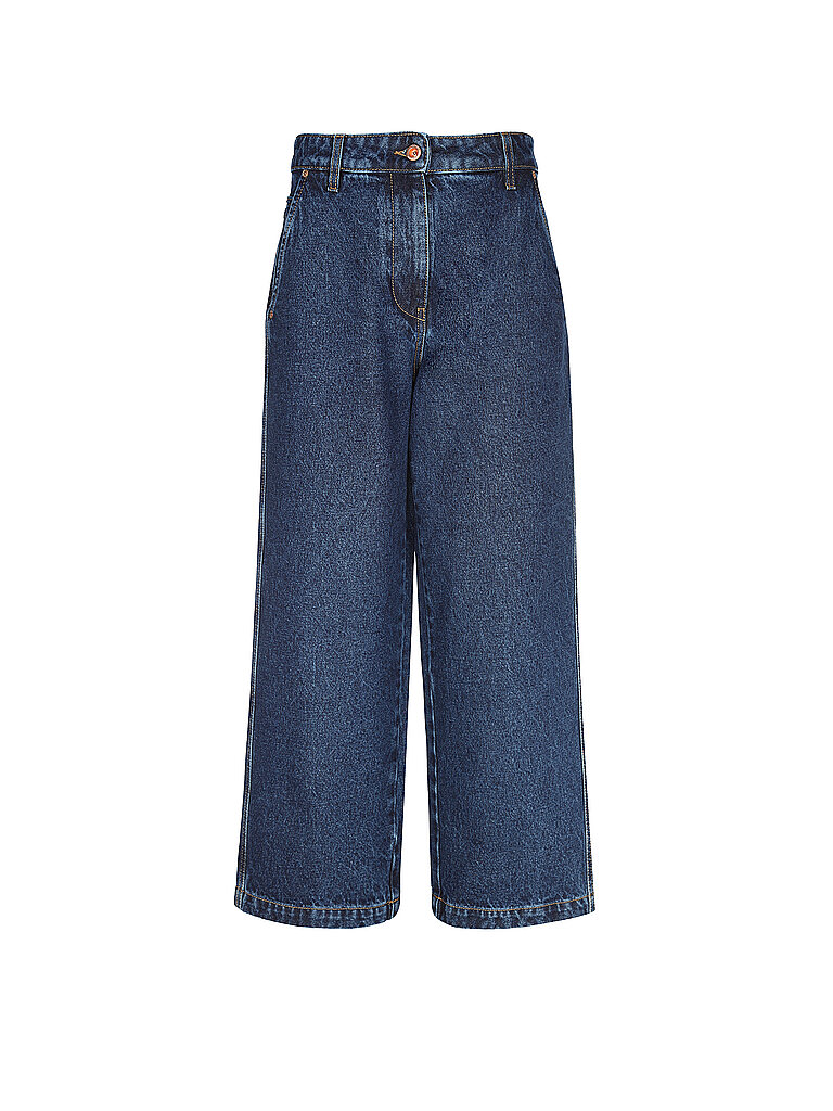 Jeans Wide Fit dunkelblau 28 damen