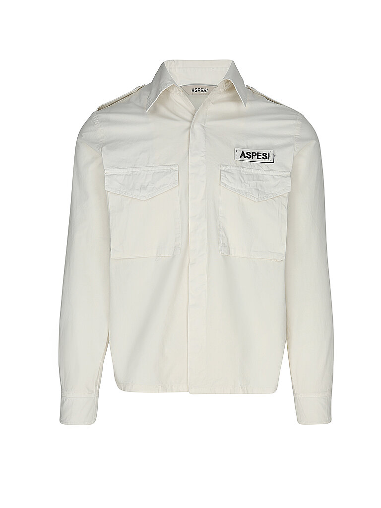 ASPESI Overshirt creme XL herren