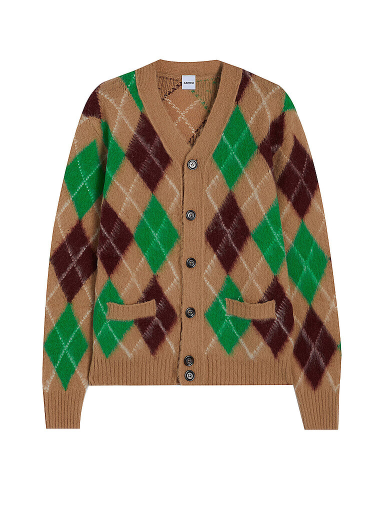 ASPESI Cardigan camel 56 herren