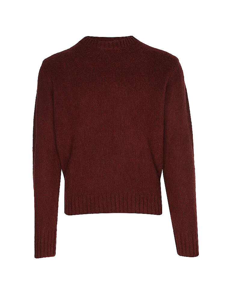 Pullover dunkelrot 48 herren