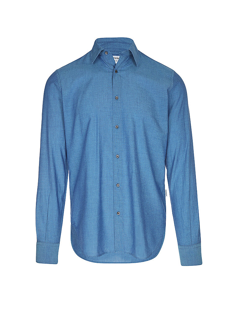 Hemd Slim Fit blau XL herren