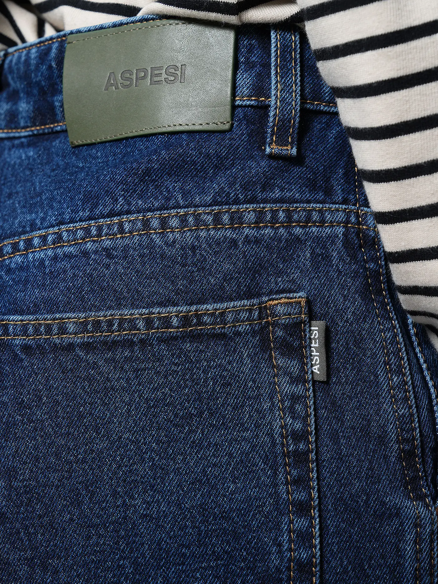 ASPESI | Jeans Wide Fit | dunkelblau