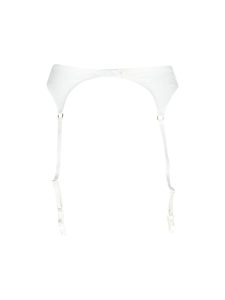 Aubade Women's Kiss Of Love Suspender in White | Size: 12