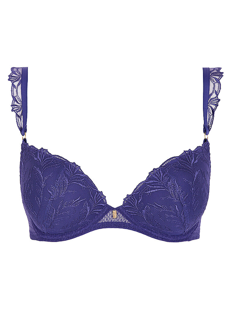 AUBADE Push Up BH HIDDEN TREASURE iris bloom lila | 80B