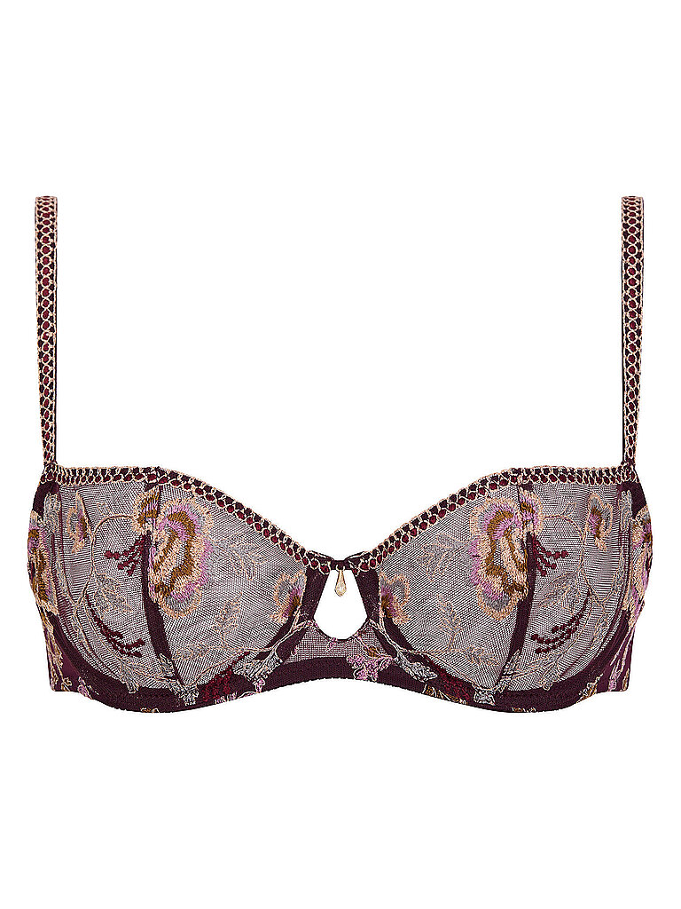 AUBADE BH mit Bügel MIDNIGHT OPERA secret purple dunkelrot | 75B