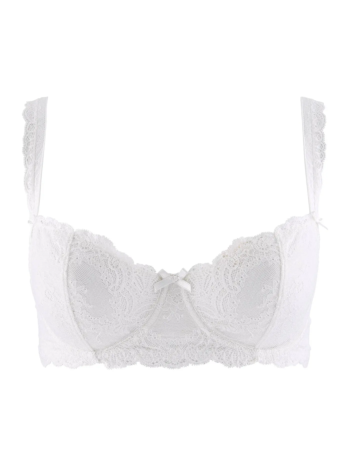AUBADE | Balconette BH DANSE DES SENS mulberry | weiss