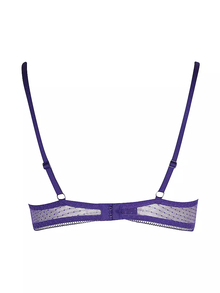 AUBADE | Halbschalen BH mit Bügel ILLUSION FAUVE ultraviolet | lila