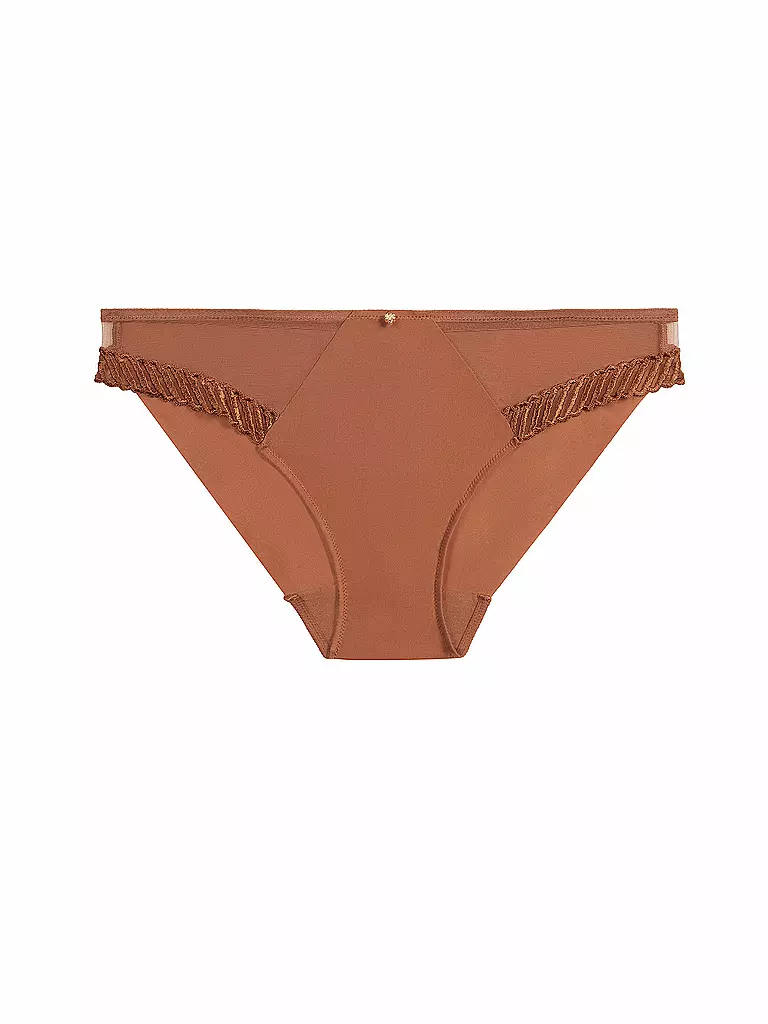 AUBADE | Slip SLIP SHEER honey | hellbraun