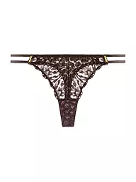 AUBADE | String CRAZY IN LOVE satin brown | braun