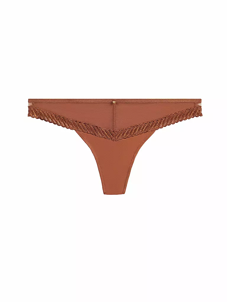 AUBADE | String SHEER EMOTION honey | hellbraun