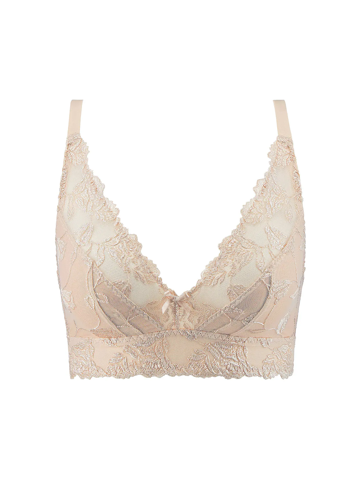 AUBADE | Triangel Bustier SOFTESSENCE skin | beige
