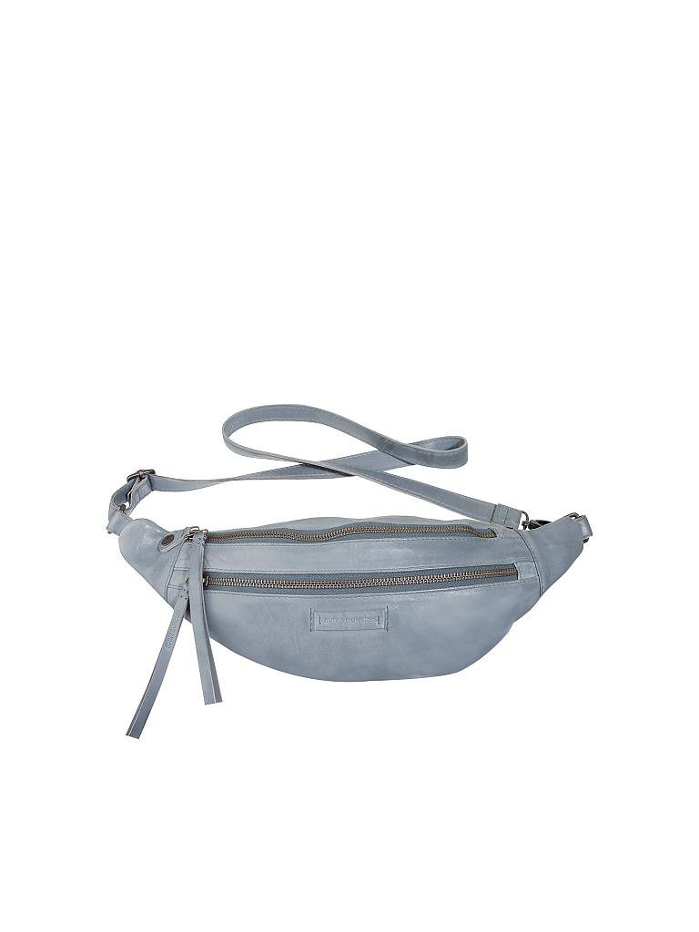 AUNTS & UNCLES | Ledertasche - Gürteltasche BANANA  | blau