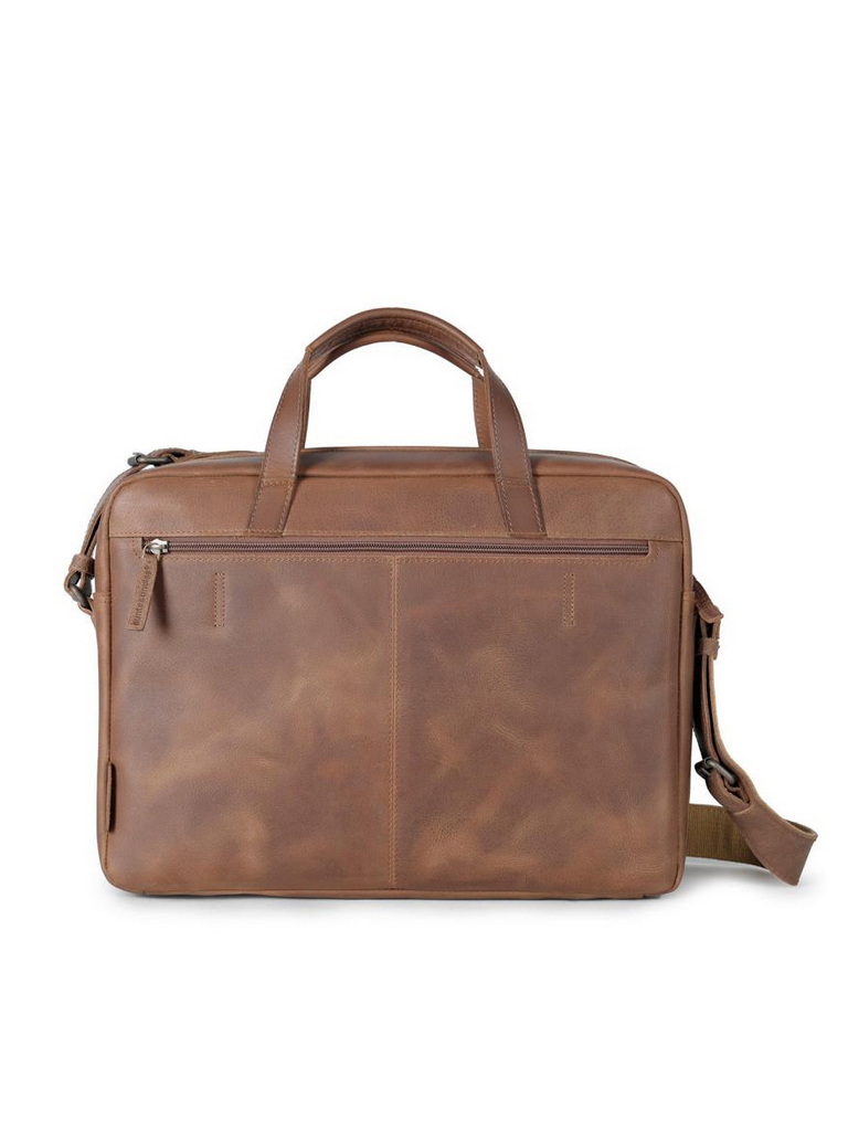 AUNTS & UNCLES | Ledertasche - Laptoptasche "Hunter - Kyle" | braun