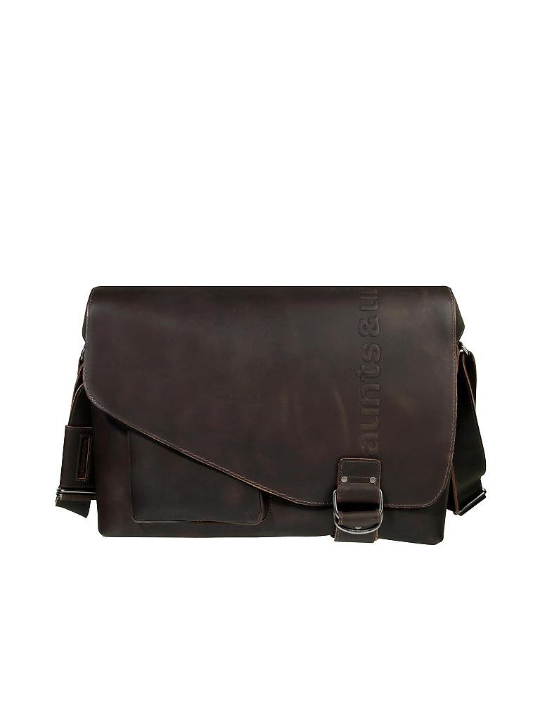 AUNTS & UNCLES | Ledertasche - Postbag "Hunter - Big Judd" | braun