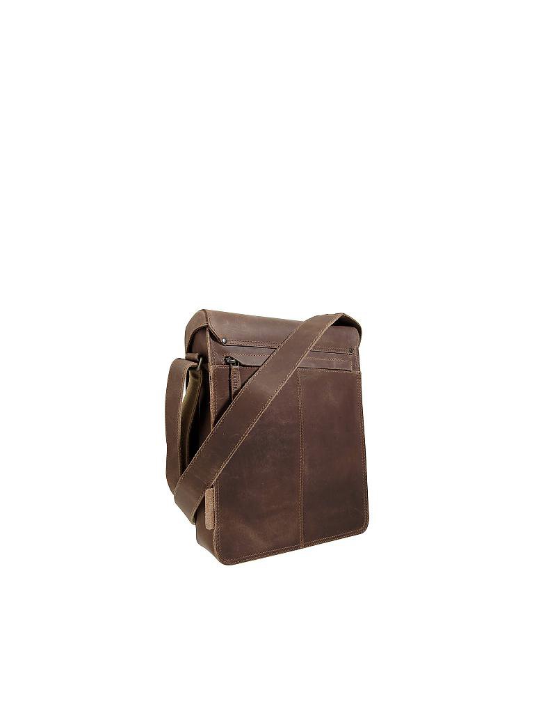 AUNTS & UNCLES | Ledertasche - Postbag "Hunter - Ethan" | braun