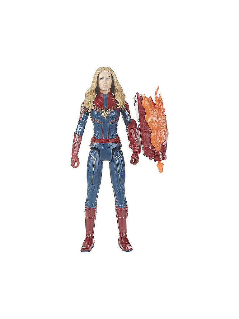 AVENGERS | Avengers - Titan Hero Power FX Captain Marvel Actionfigur | transparent