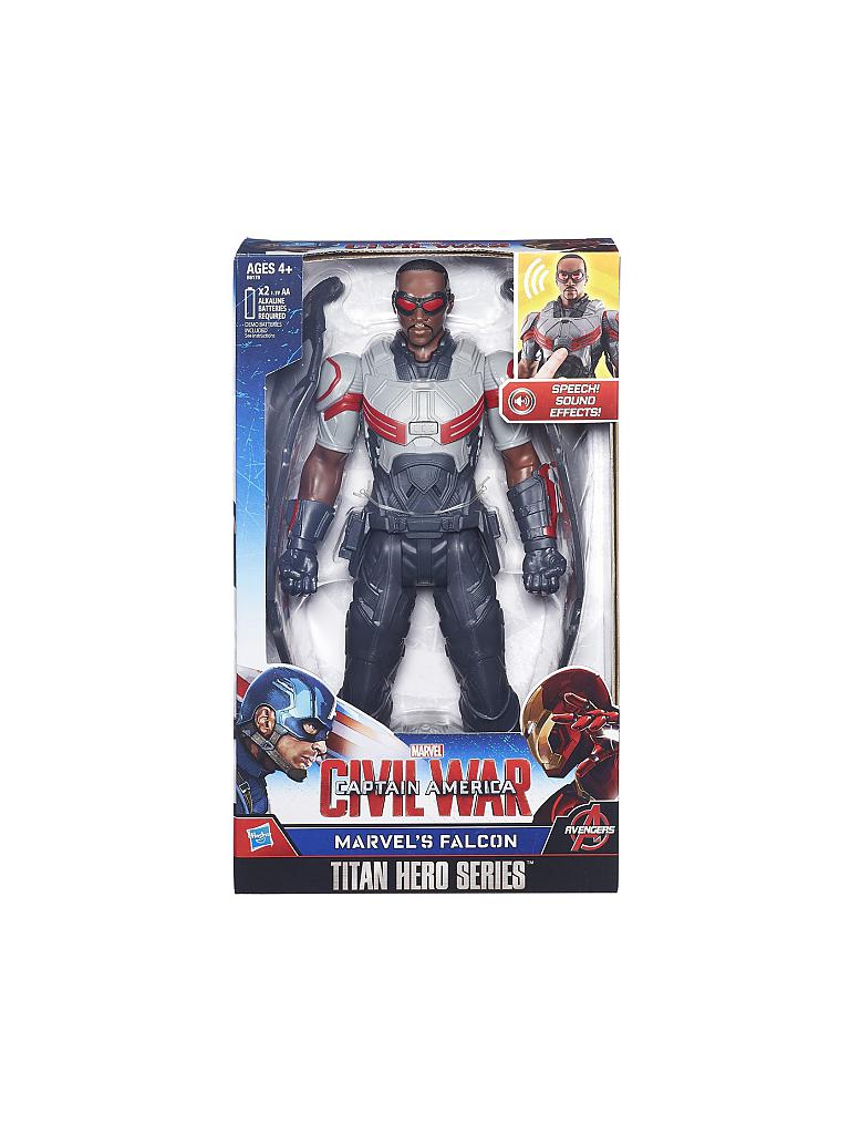 AVENGERS | Marvel Titan Hero Series Marvel's Falcon - Elektronik Figur | 