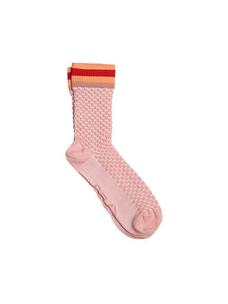 AYDO | Socken 36-40 AMSTERDAM blossom pink / high red