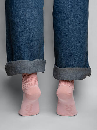 AYDO | Socken 36-40 AMSTERDAM blossom pink / high red
