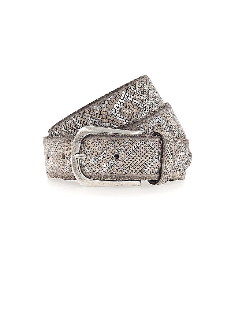 Ledergürtel SABIA silber 75 damen