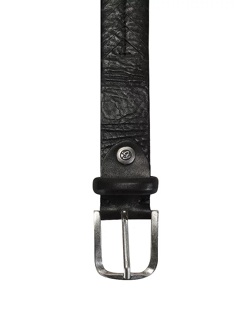 B.BELT Ledergürtel schwarz   105 herren 4