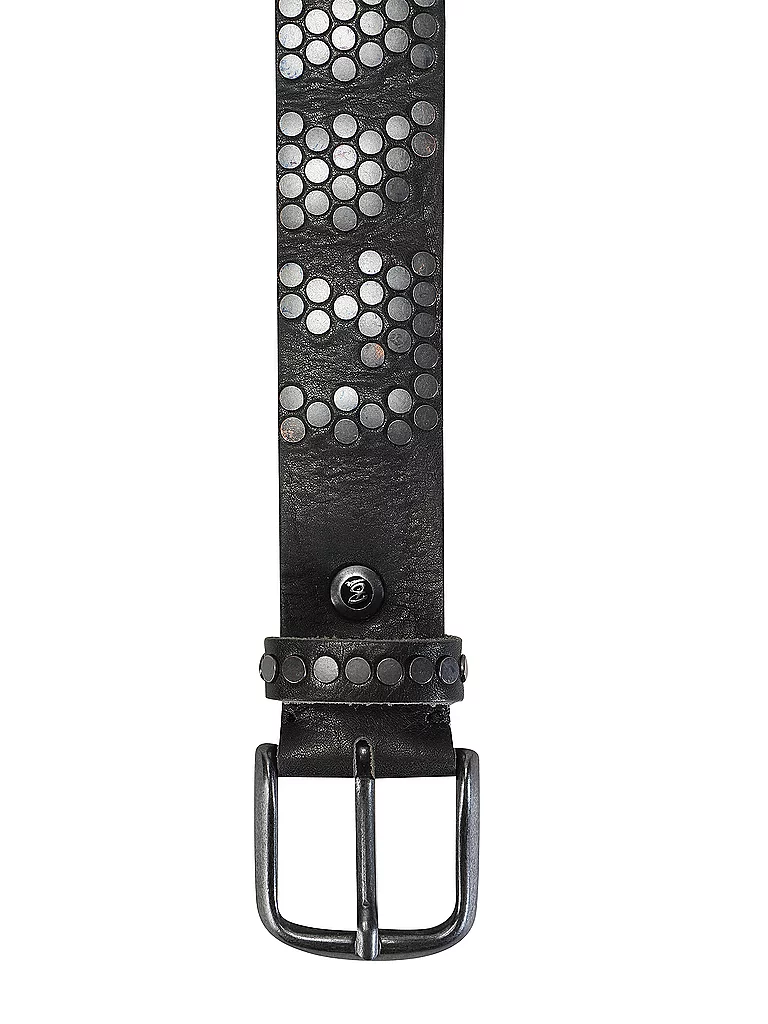 B.BELT Ledergürtel schwarz   105 herren 2