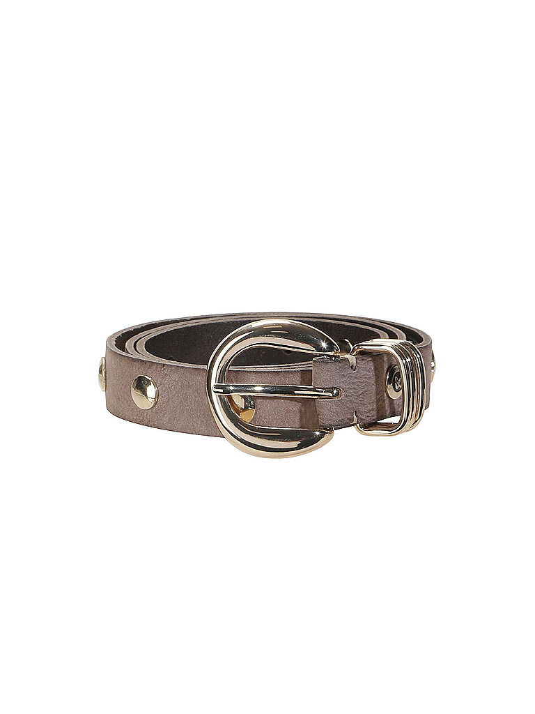 B.BELT Ledergürtel  grau | 95