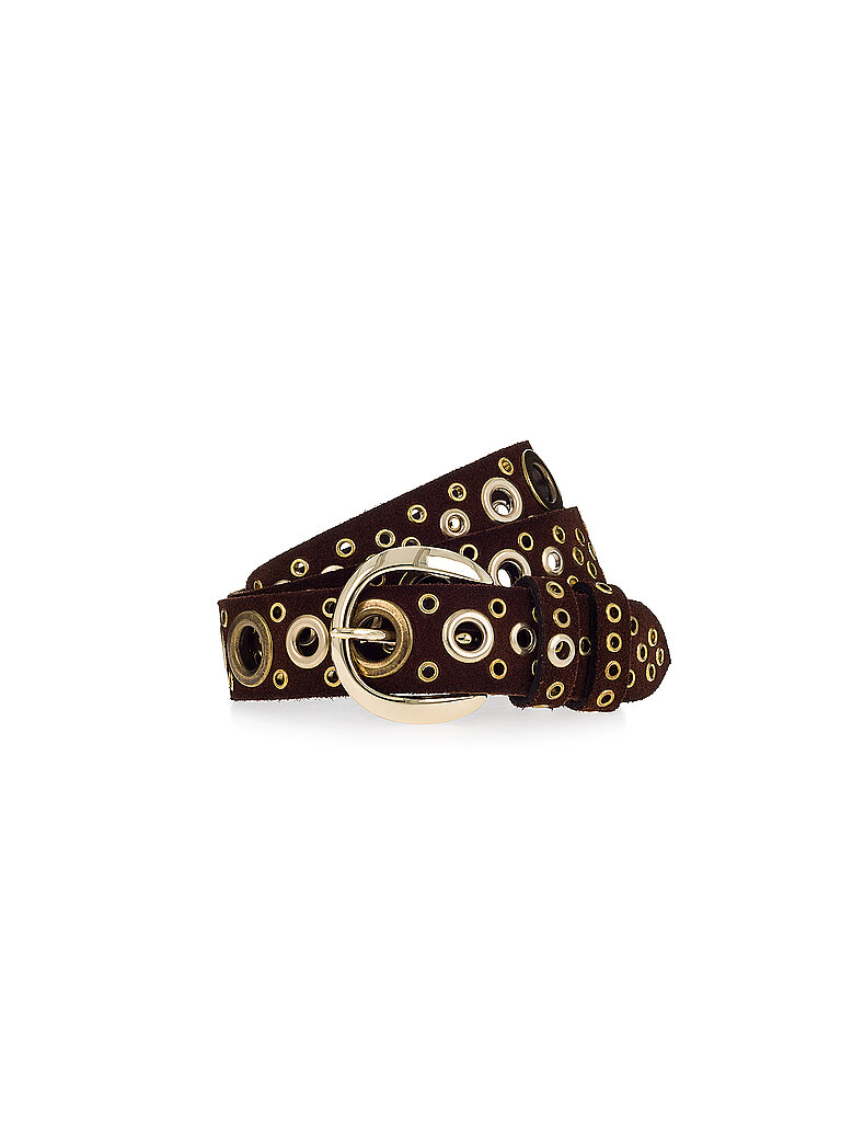 B.BELT Ledergürtel  braun | 85
