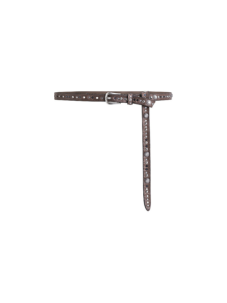 B.BELT Ledergürtel  hellbraun | 100