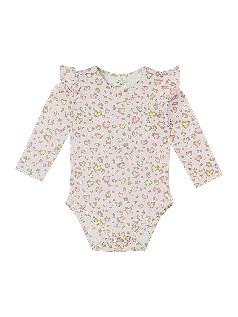 BABAUBA Baby Mädchen Langarmbody  rosa | 80