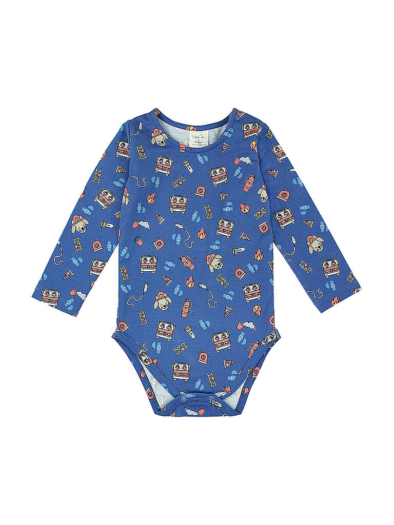 BABAUBA | Baby Langarmbody | blau